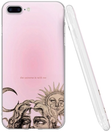 Чехол Mcover для Apple iPhone 7 Plus, iPhone 8 Plus рисунок