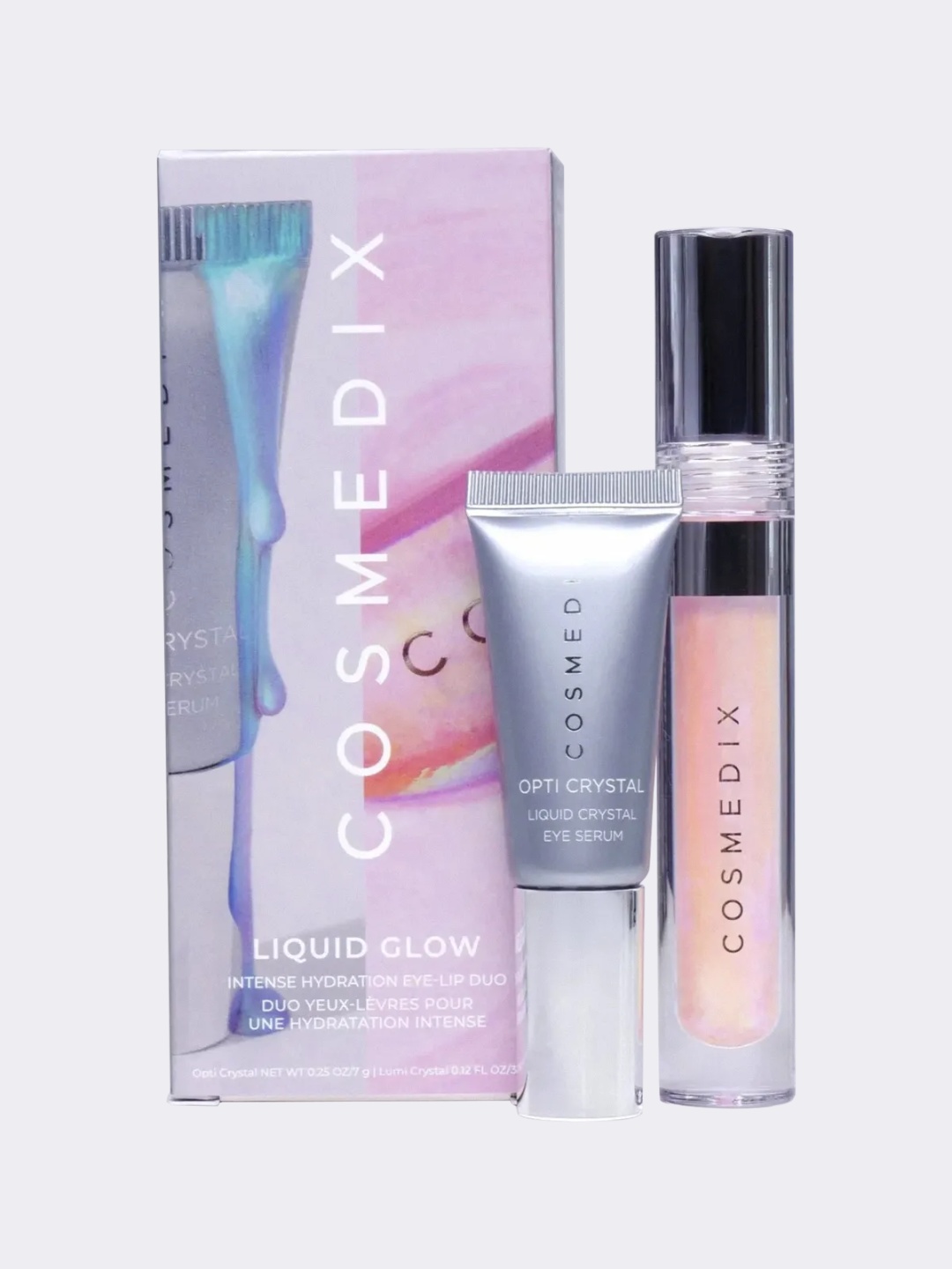 COSMEDIX LIQUID GLOW «Программа сияния глаз и губ» COSMEDIX BEST OF LIQUID GLOW ROUTINE набор по уходу за лицом для женщин