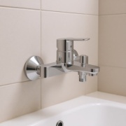 Смеситель для ванны Grohe BauEdge 23334000, латунь, цвет хром