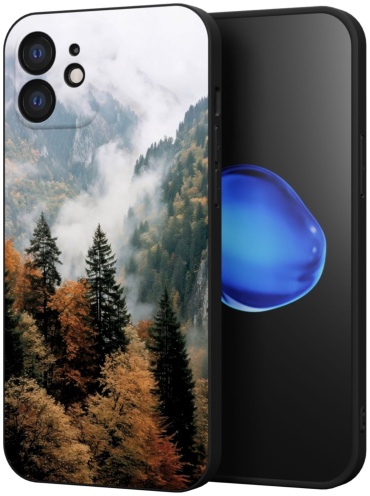 Чехол Mcover для Apple iPhone 12 рисунок