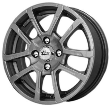 WorldWheels iFree Слайдер ХАЙВЭЙ 5.5x14/4x114.3 D66.1 ET38 4 диска графит, серый, черный