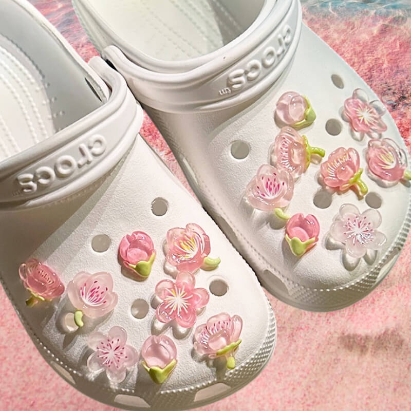 Inventex джиббитсы Pink pearl flowers 16 шт