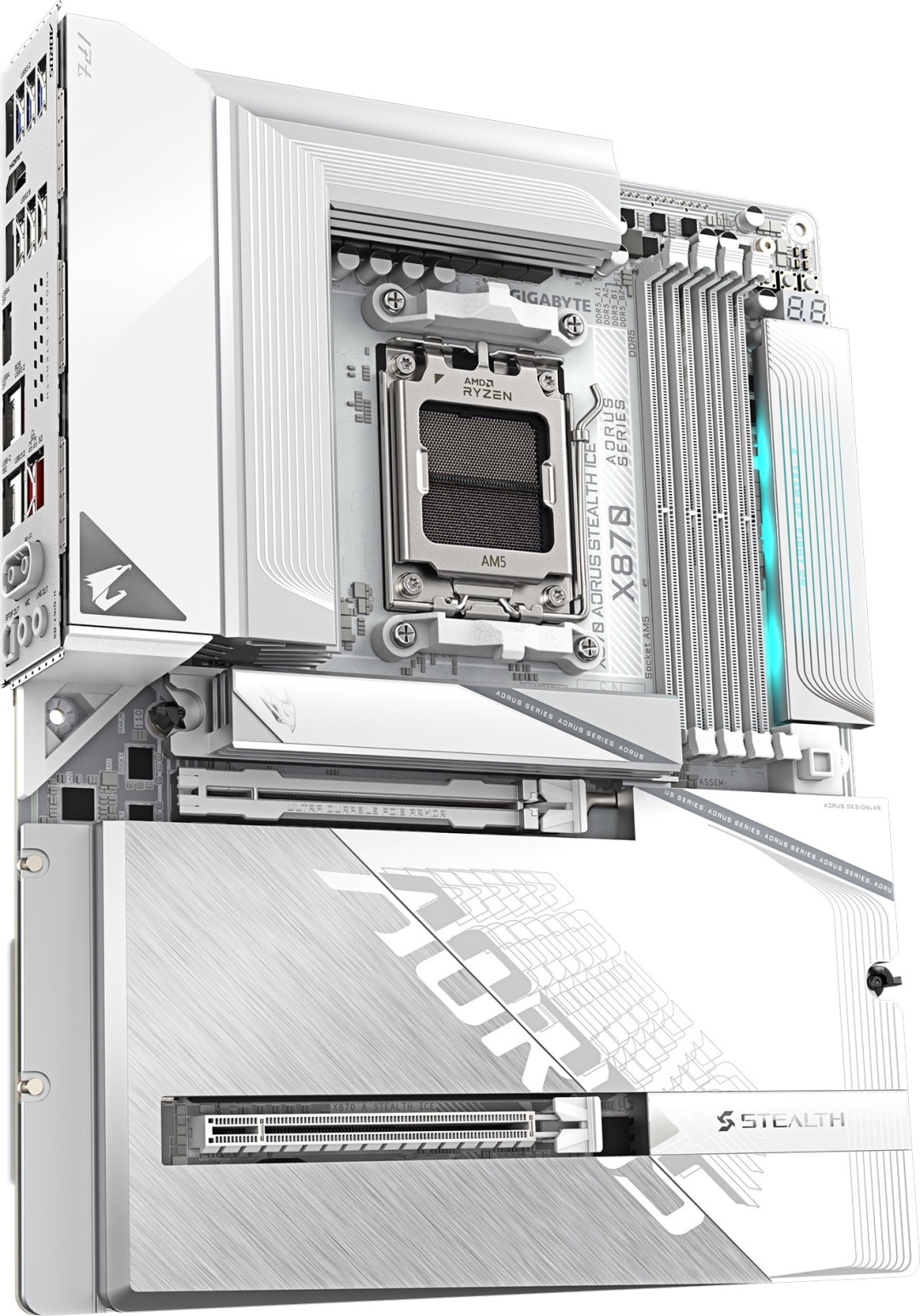 Материнская плата GIGABYTE X870 AORUS STEALTH ICE
