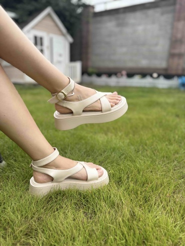 Сандалии Bodizi бежевый, коричневый