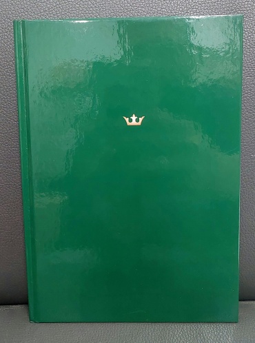 Ежедневник BookLand Классический для мужчин, A5, 80 л, зеленый
