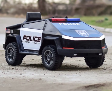 ESCON Cybertruck Police Car черный