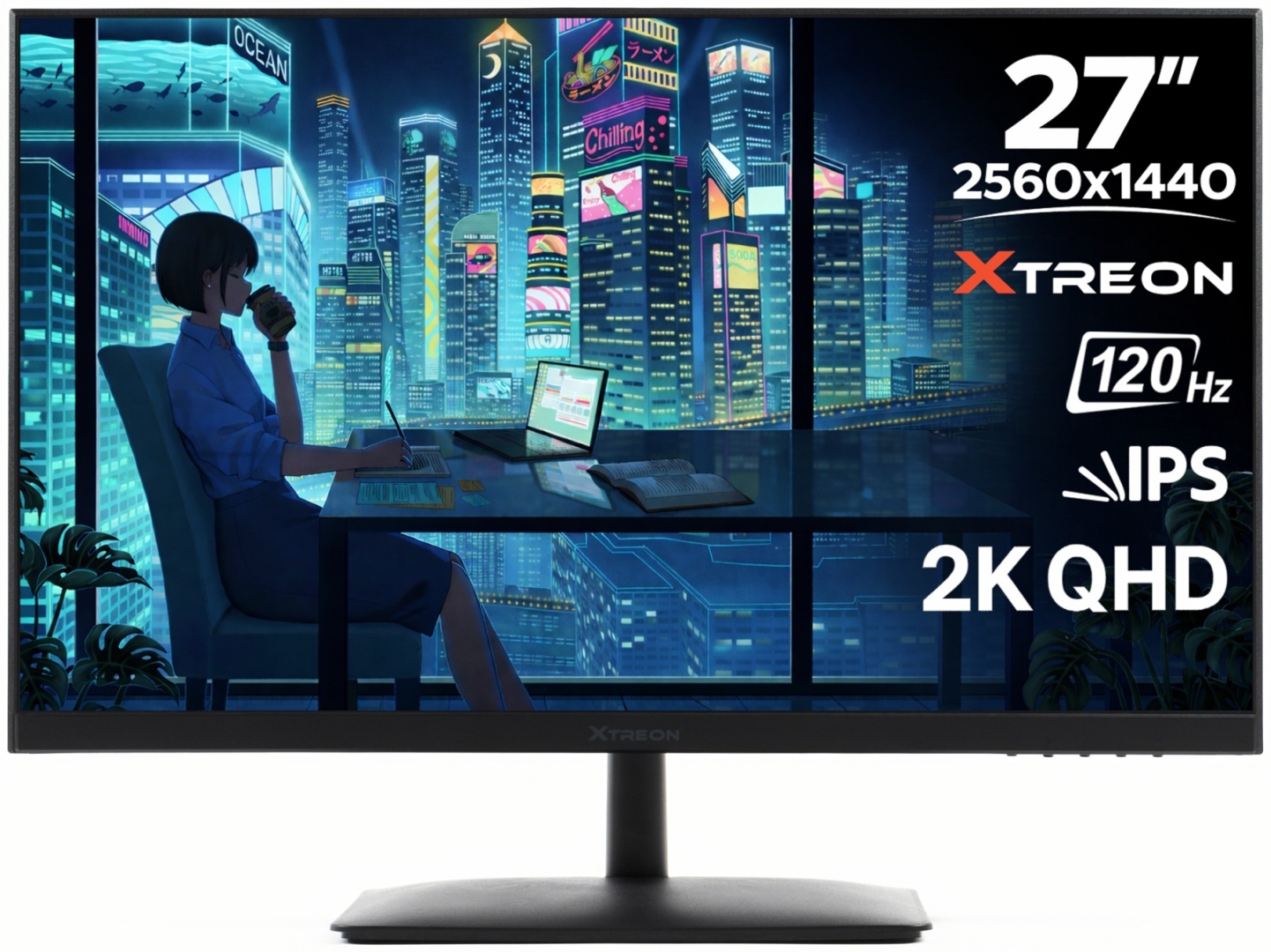 Монитор 27" XTREON XT27U1 черный