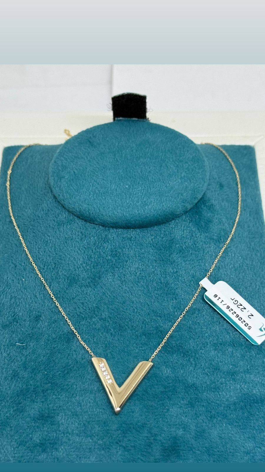 Колье Sandu gold 8491652 длина 45 см вес 2.22 г золото, фианит