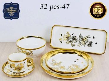 Сервиз на 6 персон Katherina , предметов: 32, чайно-столовый, керамика