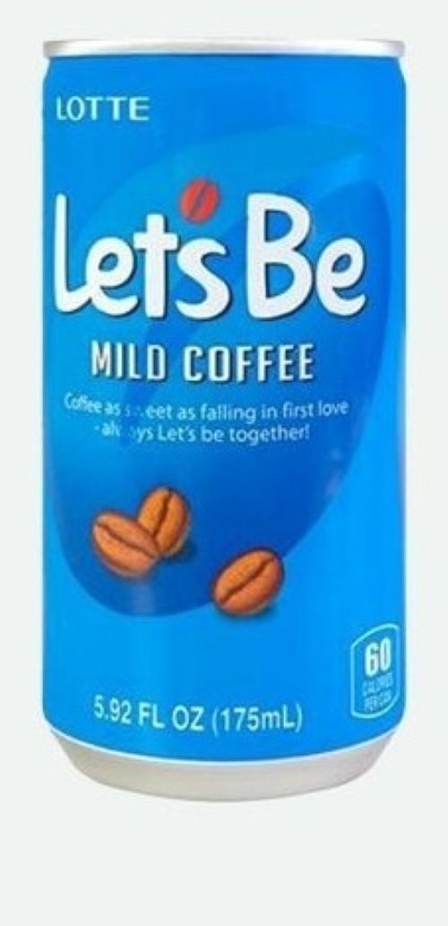Холодный кофе Lotte Let's Be Mild Coffee 175 мл