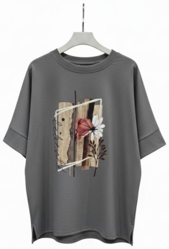 Футболка LIDER MODA серый