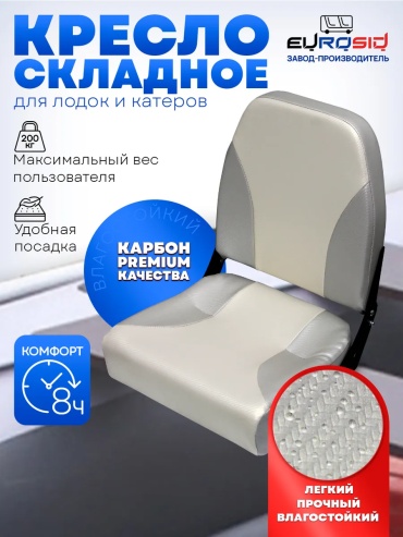 Кресло Eurosid нержавеющая сталь-карбон 40x40 см