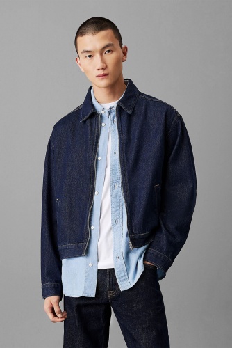 Джинсовая куртка Calvin Klein Jeans синий