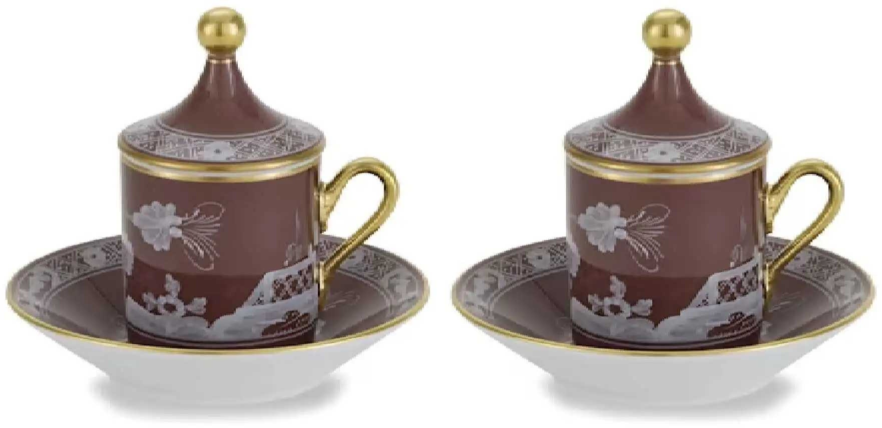 Кофейная пара Ginori 1735 , 80 мл, фарфор, 2 шт.