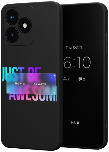 Чехол для Realme Realme Note 50, C51, C53 рисунок
