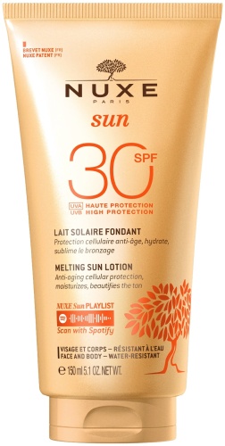 Nuxe Sun SPF 30 Тающий солнцезащитный крем-лосьон для тела 150 мл