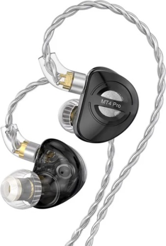 Наушники TRN Наушники TRN MT4 PRO NO MIC черный