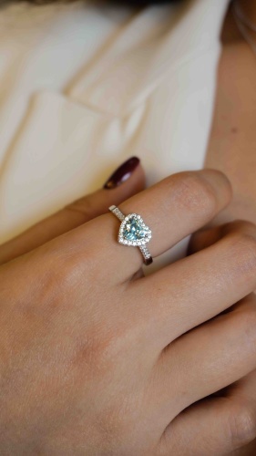 Ohana Jewelry А12 размер регулируемый вес 2.2 г серебро, цирконий
