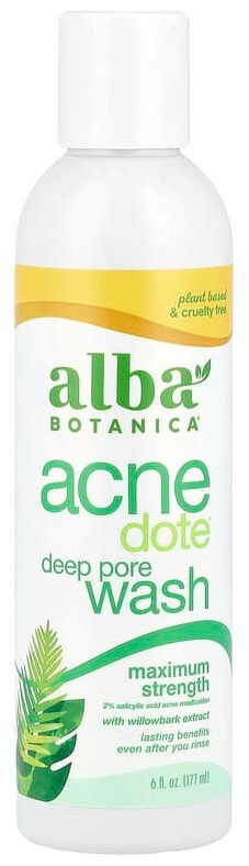 Alba BOTANICA Acnedote, средство для мытья пор, 177 мл крем-гель 177 мл