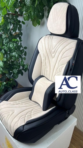AUTO_CLASS Chevrolet Nexia 2020-2026 бежевый, черный