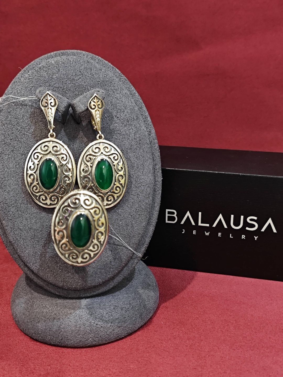 Balausa Jewelry ZH007(10) вес 21 г серебро, эмаль