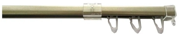 Карниз DELFA струнный однорядный бронзовый 300 см