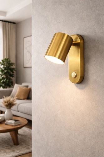 Бра настенный Werline LED, латунь