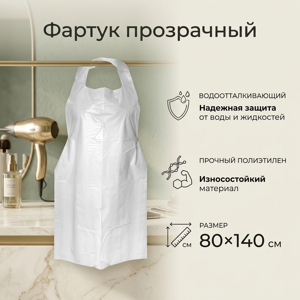 Фартук прозрачный