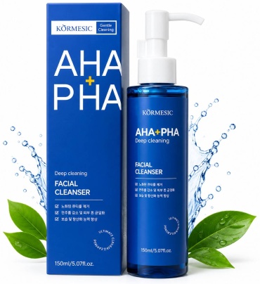 Kormesic AHA+PHA Deep cleaning гель-пенка 150 мл
