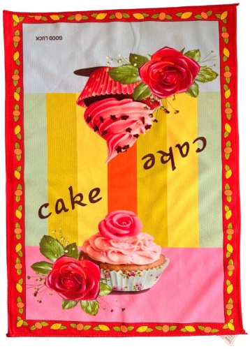 Полотенце ОЛИМПИК 60x40 см, микрофибра, 1 шт,