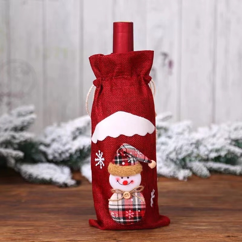 Чехол для бутылки 7141-11 красный 1 шт