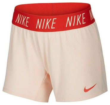 Спортивные шорты Nike бледно-розовый