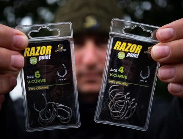Крючок для рыбалки Stinger Razor карповый серебристый 10 шт