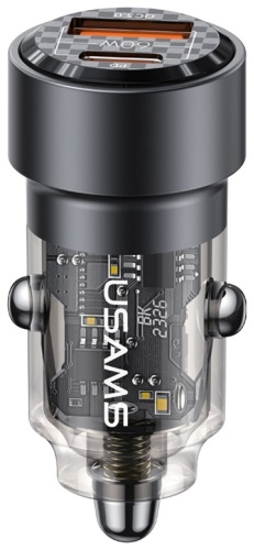 Usams US-CC208 USB Type-C, USB черный