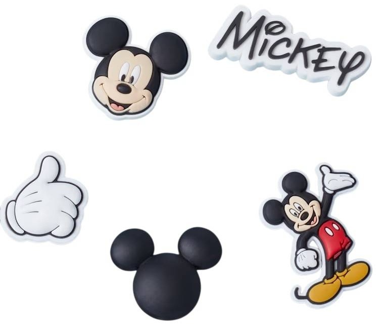 Crocs джиббитсы Disney Mickey 5 шт