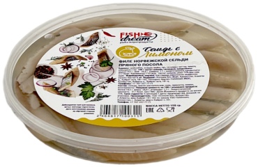 Fishdream сельдь с лимоном заливка в масле 150 г