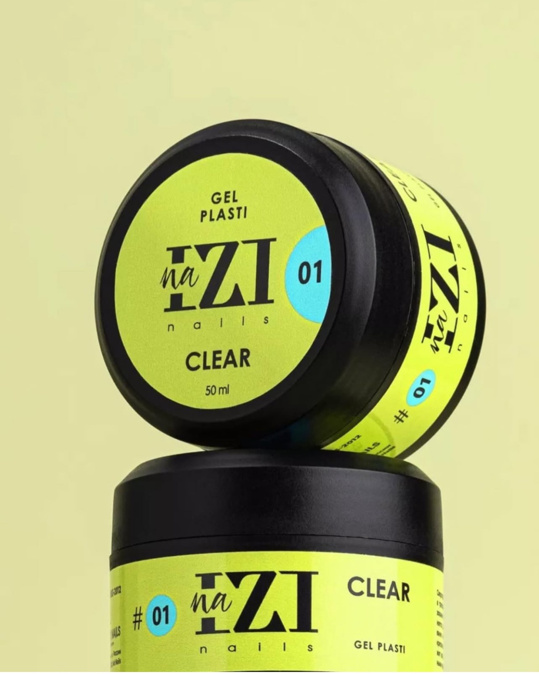 IZI Nails гель Gel plasti 01 Clear 50 мл