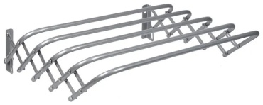 Сушилка настенная Nika 120x45x18.5 см, кол-во уровней: 34, сталь
