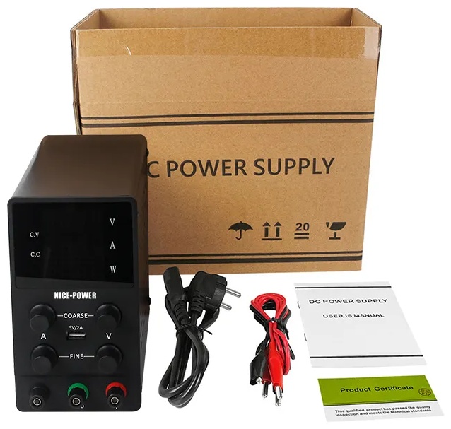 Блок питания Nice-Power SPS3010D, импульсный, одноканальный