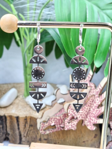 Серьги Accessories нержавеющая сталь, без вставок