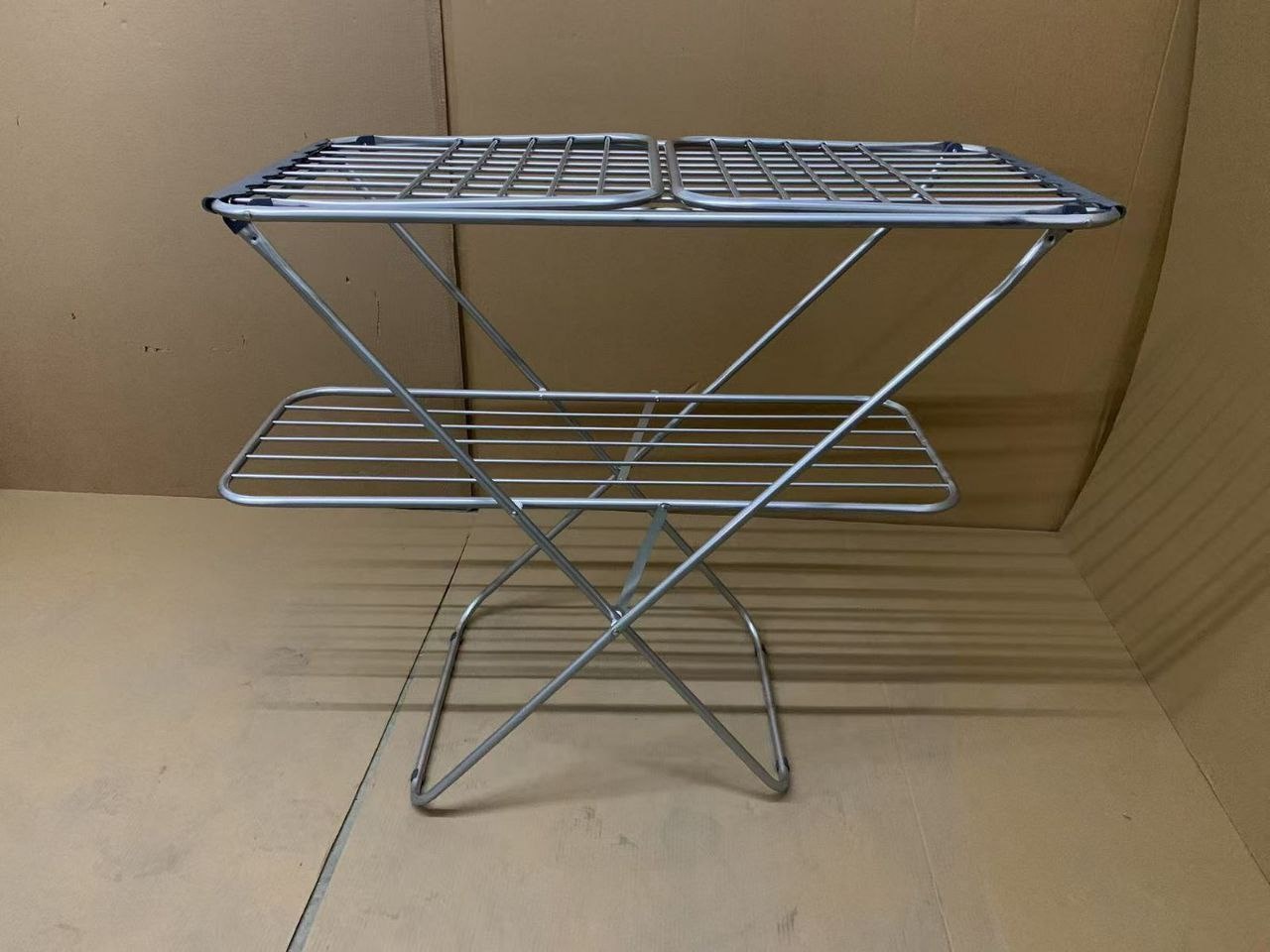 Сушилка напольная 140x27x1 см, кол-во уровней: 5, металл