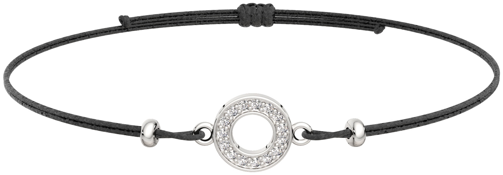 Lucente Silver BRA-LU-925-1957134-18 длина 18 см, вес 1.12 г серебро, плетение отсутствует