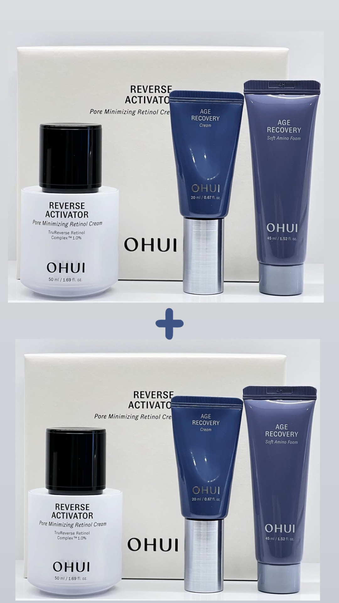 O HUI Reverse Activator Pore Minimizing Retinol Cream Special Set #2 набор уходовой косметики унисекс