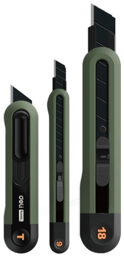 DELI монтажный нож HT4003L 1 шт