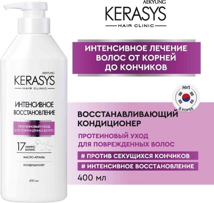 KeraSys Conditioner Reparing кондиционер 400 мл