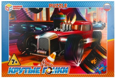 Умные игры Пазл Крутые гонки классический 260 деталей