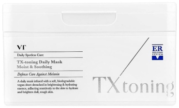 Маска для лица VT Cosmetics тканевая OX-toning, ежедневная маска для лица, 30 шт., 320 г 30 шт