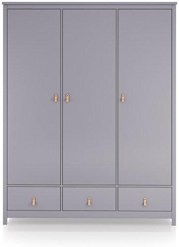 Детский распашной шкаф Ellipse Wood 164.4х61х210 см