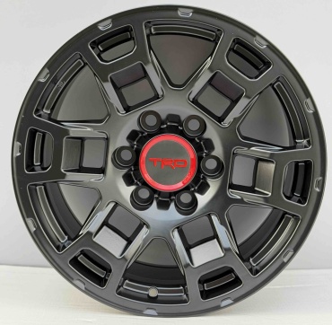 Auher 656 8x17/6x139.7 D106.1 ET15 4 диска черный матовый