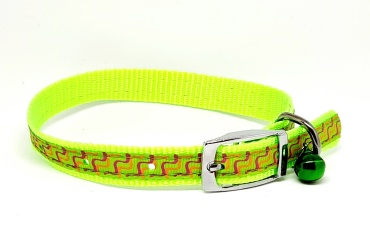 Pet Fashion ошейник для постоянной носки M зеленый